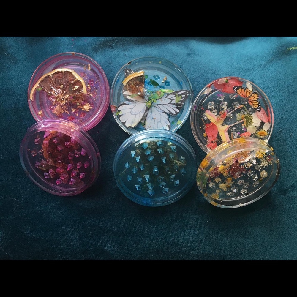 Hand crafted grinders